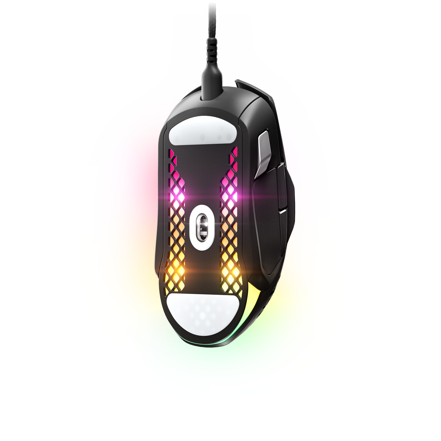 MOUSE GAMER STEELSERIES AEROX 5 ULTRALIGERO 18000 DPI NEGRO - 7