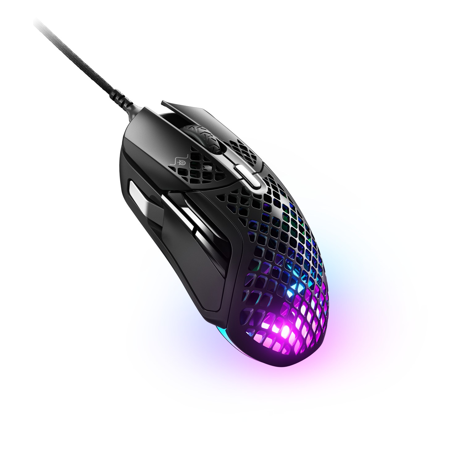 MOUSE GAMER STEELSERIES AEROX 5 ULTRALIGERO 18000 DPI NEGRO - 8