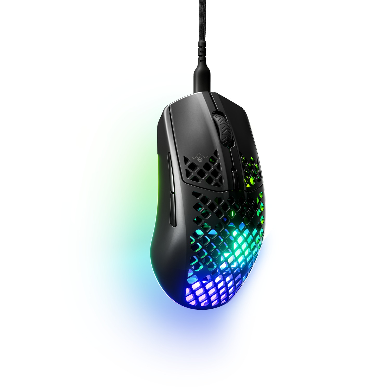 MOUSE GAMER STEELSERIES AEROX 3 ULTRALIGERO ONYX RGB 8500DPI - 2