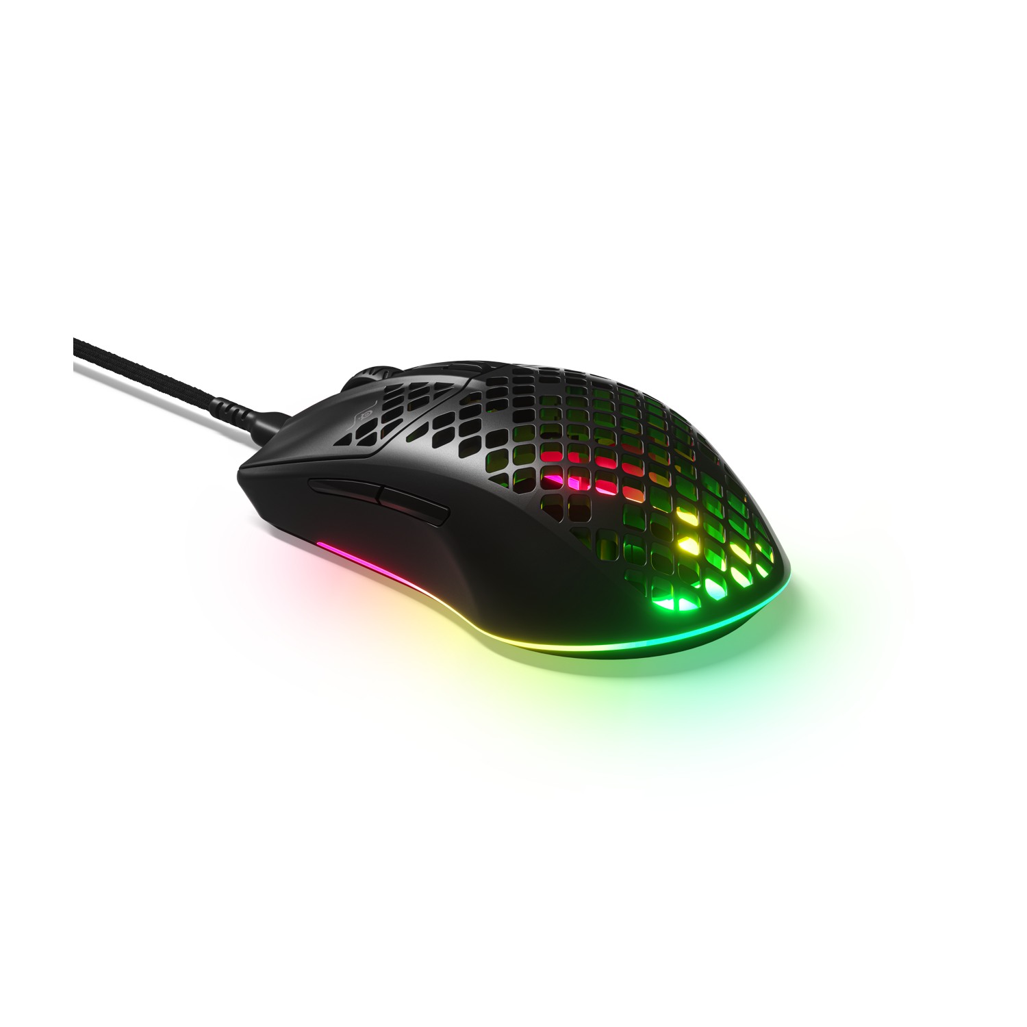 MOUSE GAMER STEELSERIES AEROX 3 ULTRALIGERO ONYX RGB 8500DPI - 6