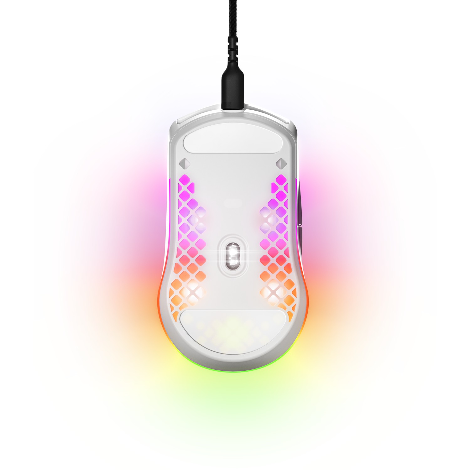 MOUSE GAMER STEELSERIES AEROX 3 SNOW ULTRALIGERO RGB 8500DPI - 2