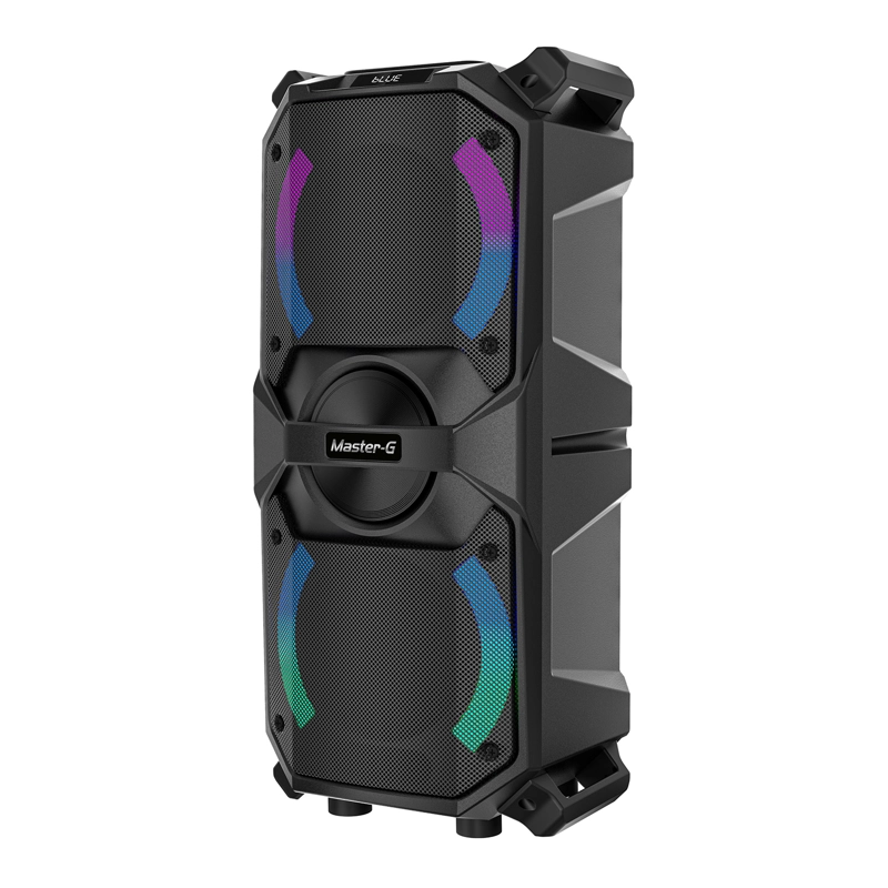 PARLANTE BLUETOOTH KARAOKE MINI LUXOR 4” X2 MICROFONO - 2