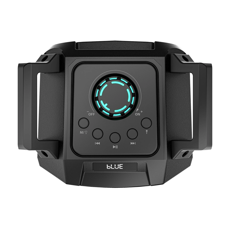 PARLANTE BLUETOOTH KARAOKE MINI LUXOR 4” X2 MICROFONO - 4