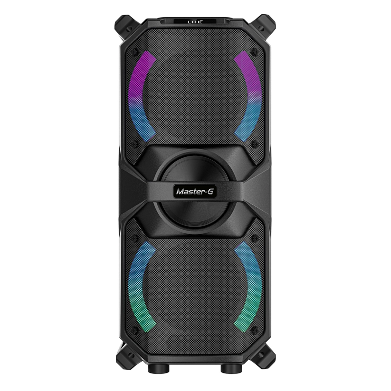 PARLANTE BLUETOOTH KARAOKE MINI LUXOR 4” X2 MICROFONO - 7