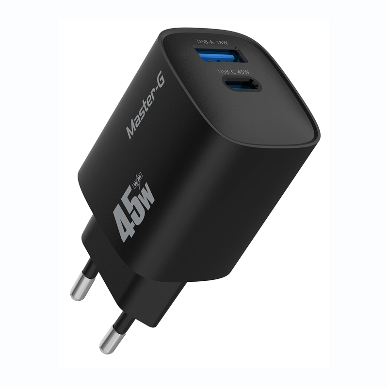 CARGADOR PORTATIL CARGA RAPIDA 45W + CABLE USB-C MASTER-G - 8