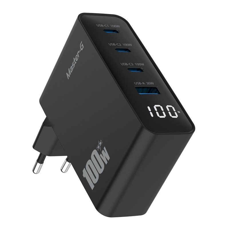 CARGADOR PORTATIL CARGA RAPIDA 100W + CABLE USB-C MASTER-G - 7