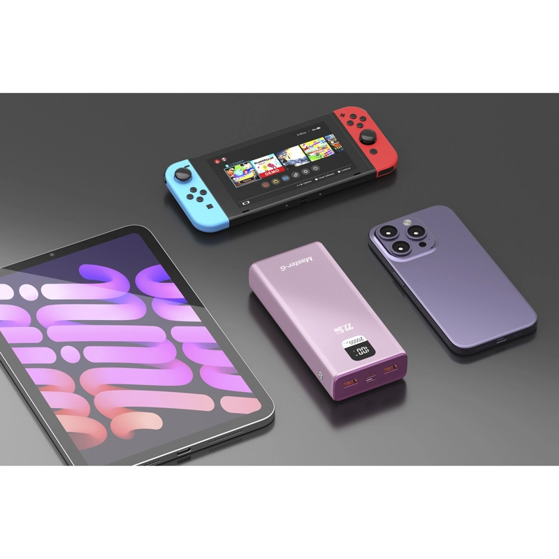 BATERIA EXTERNA POWER BANK 20000 MAH 22.5W UCP20PPD ROSADA - 5