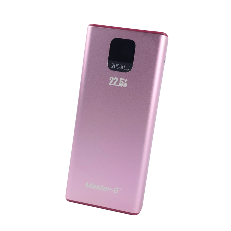 BATERIA EXTERNA POWER BANK 20000 MAH 22.5W UCP20PPD ROSADA - 8
