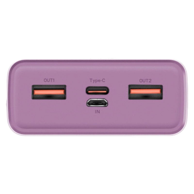 BATERIA EXTERNA POWER BANK 20000 MAH 22.5W UCP20PPD ROSADA - 9