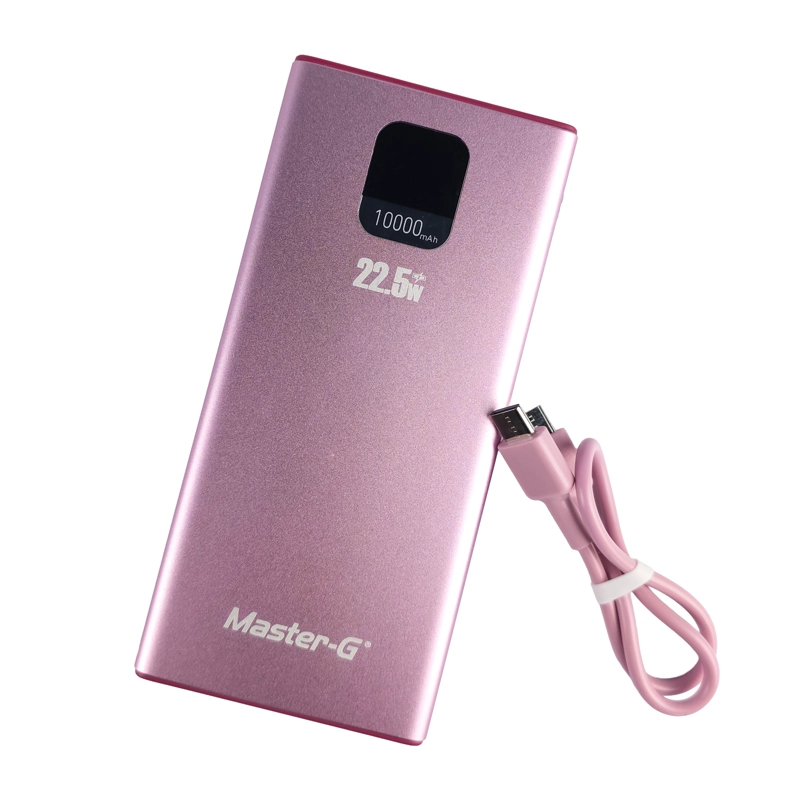 BATERIA EXTERNA POWER BANK 10000 MAH 22.5W UCP10PPD ROSADA - 2
