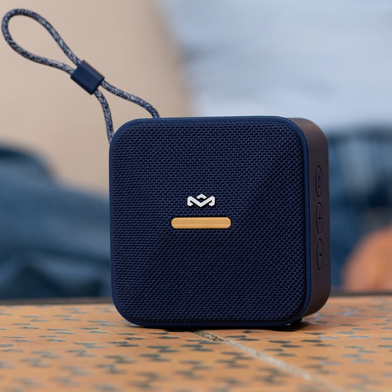 PARLANTE BLUETOOTH 5.3 WATERPROOF RISE UP AZUL MARLEY - 6