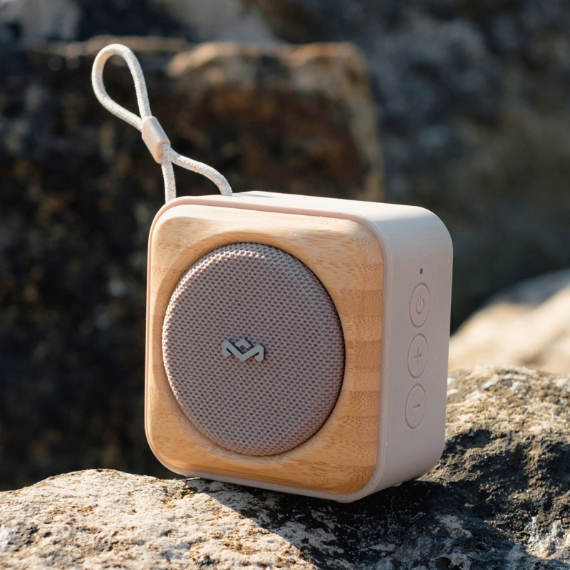 PARLANTE BLUETOOTH 5.3 ROOTS CREMA MARLEY - 6