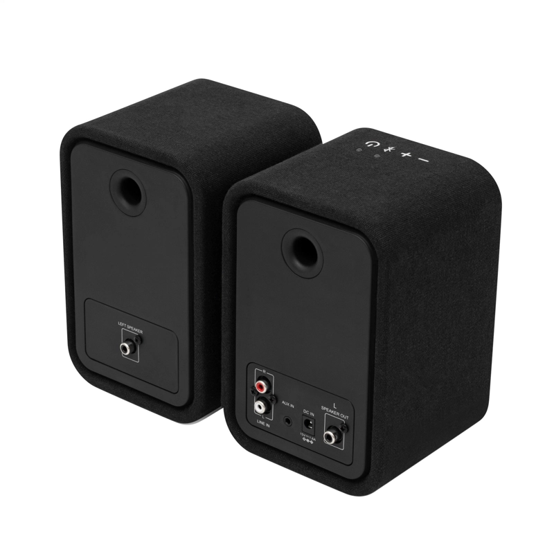 PARLANTES BLUETOOTH 5.3 UPLIFT BOOKSHELF NEGROS MARLEY - 3