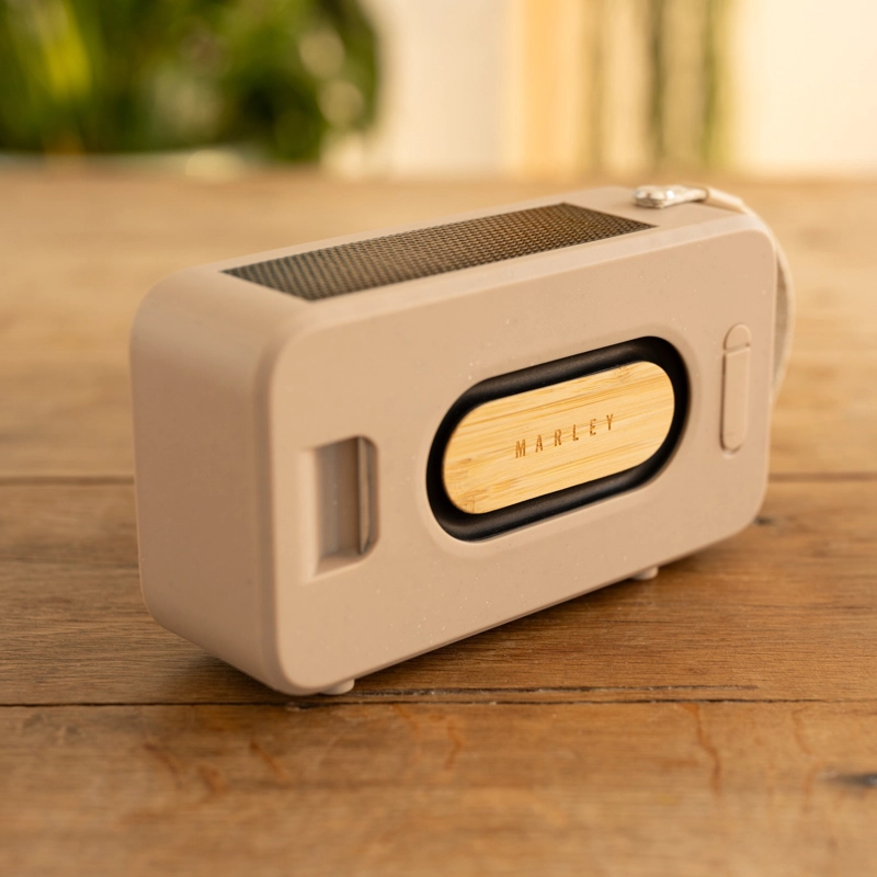 PARLANTE BLUETOOTH 5.3 WATERPROOF RISE UP SOLAR CREAM MARLEY - 7