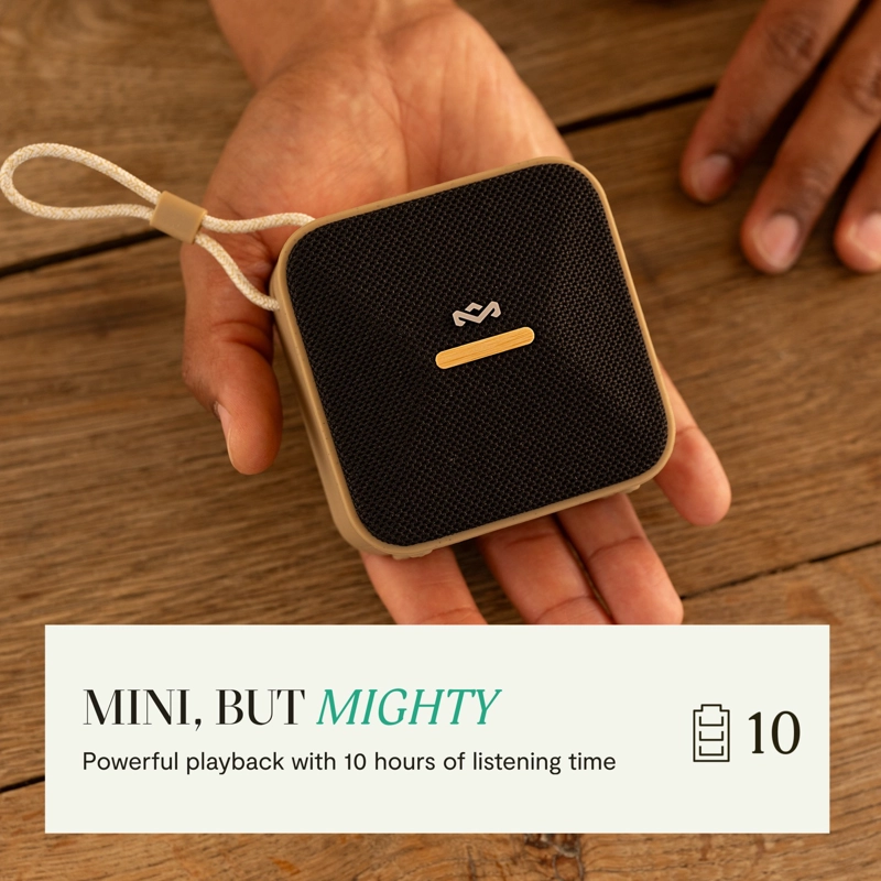 PARLANTE BLUETOOTH 5.3 WATERPROOF RISE UP NEGRO MARLEY - 4