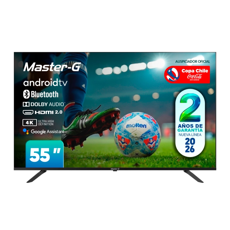 SMART TV LED 55' ANDROID 4K BLUETOOTH MGAE55F MASTER-G - 1