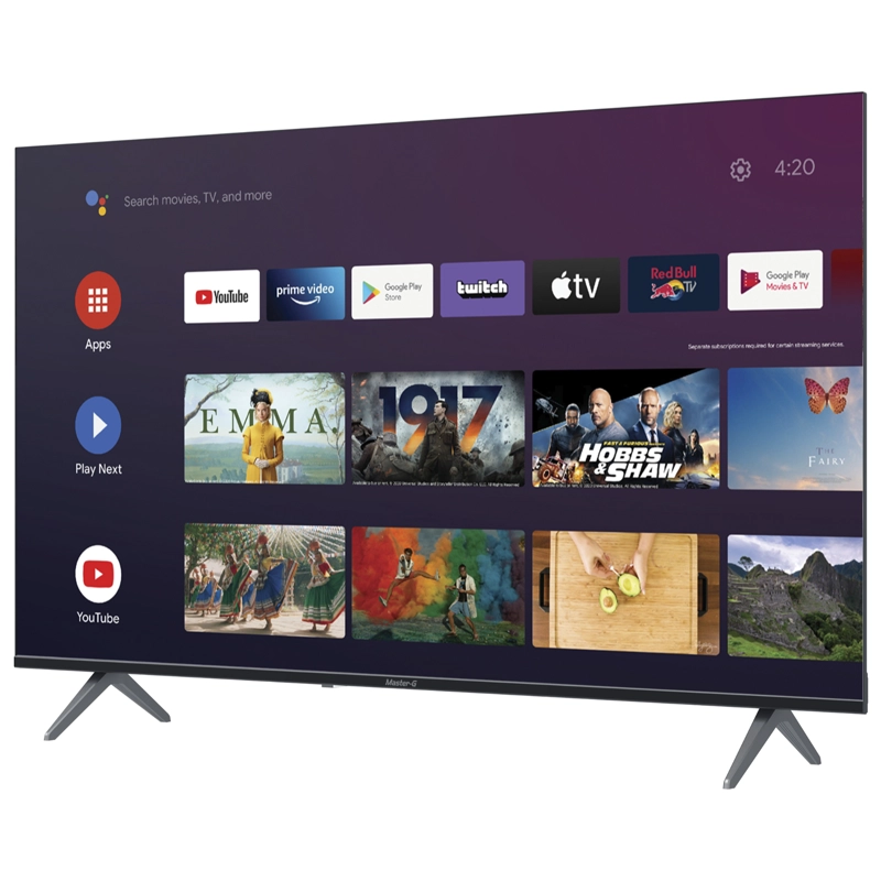 SMART TV LED 50' ANDROID 4K BLUETOOTH MGAE50F MASTER-G FF - 2