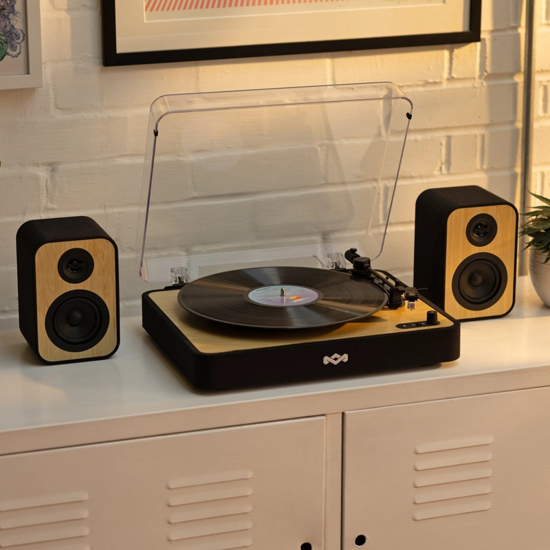 TORNAMESA BLUETOOTH REVOLUTION CON PARLANTES MARLEY - 4