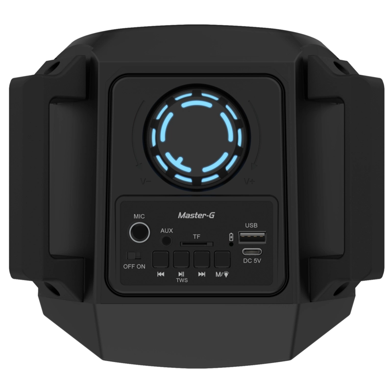 PARLANTE BLUETOOTH KARAOKE LUXOR ONE 4” MICROFONO MASTER-G - 3