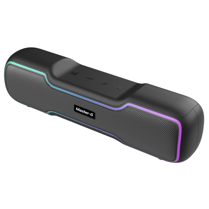 SOUNDBAR PARLANTE GAMER BLUETOOTH RGB 10W MGLUMEN MASTER-G