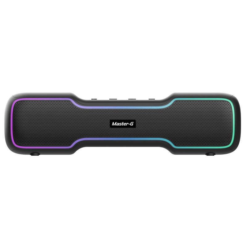 SOUNDBAR PARLANTE GAMER BLUETOOTH RGB 10W MGLUMEN MASTER-G - 2