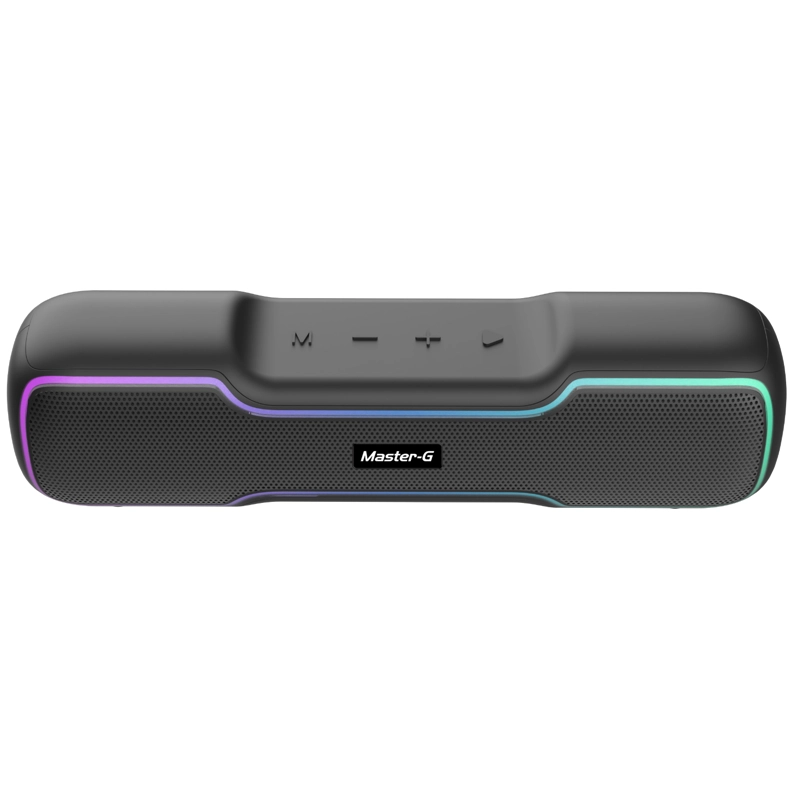 SOUNDBAR PARLANTE GAMER BLUETOOTH RGB 10W MGLUMEN MASTER-G - 5