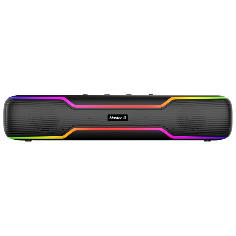 SOUNDBAR PARLANTE GAMER BLUETOOTH RGB 20W MGLUMENXL MASTER-G - 2