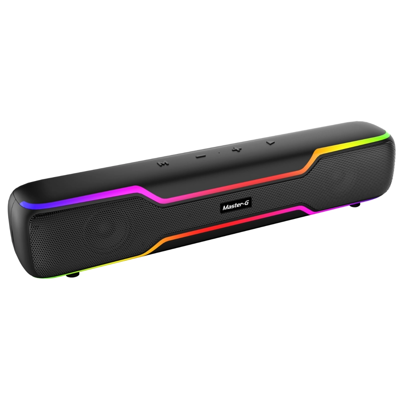 SOUNDBAR PARLANTE GAMER BLUETOOTH RGB 20W MGLUMENXL MASTER-G - 6