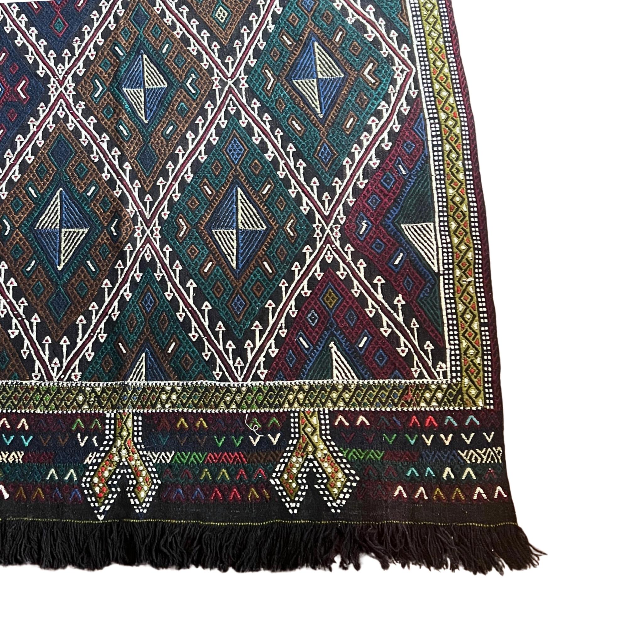 ALFOMBRA TURKUAZ KILIM OBRUK - 2