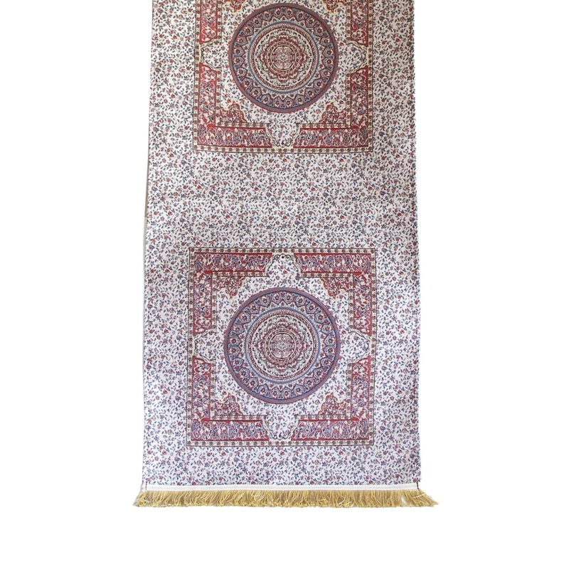 CAMINO DE MESA 2 M IZNIK ROJO Y BEIGE