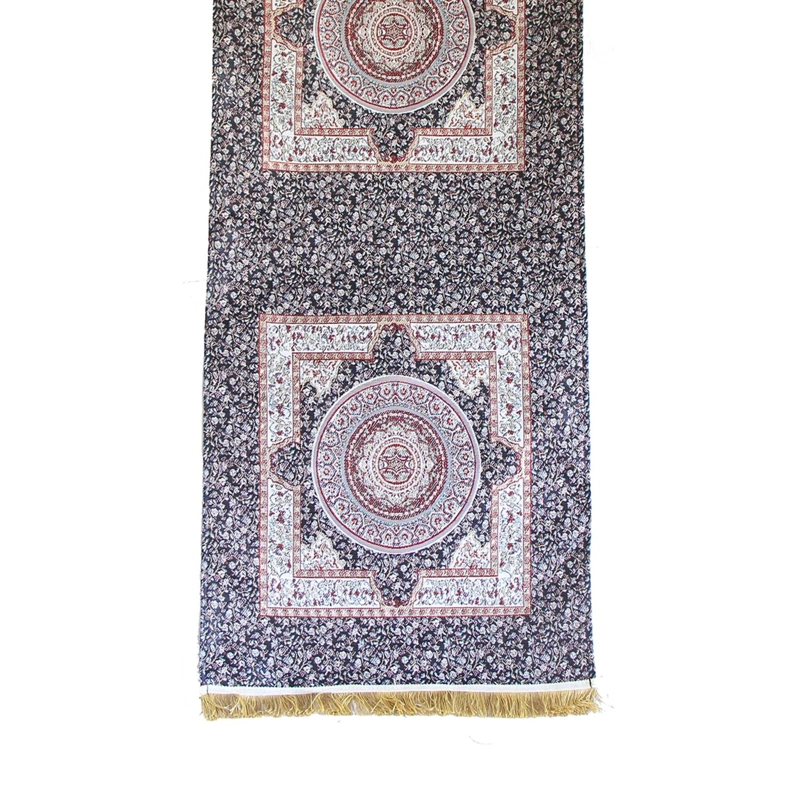CAMINO DE MESA 2 M IZNIK NEGRO Y BEIGE - 1