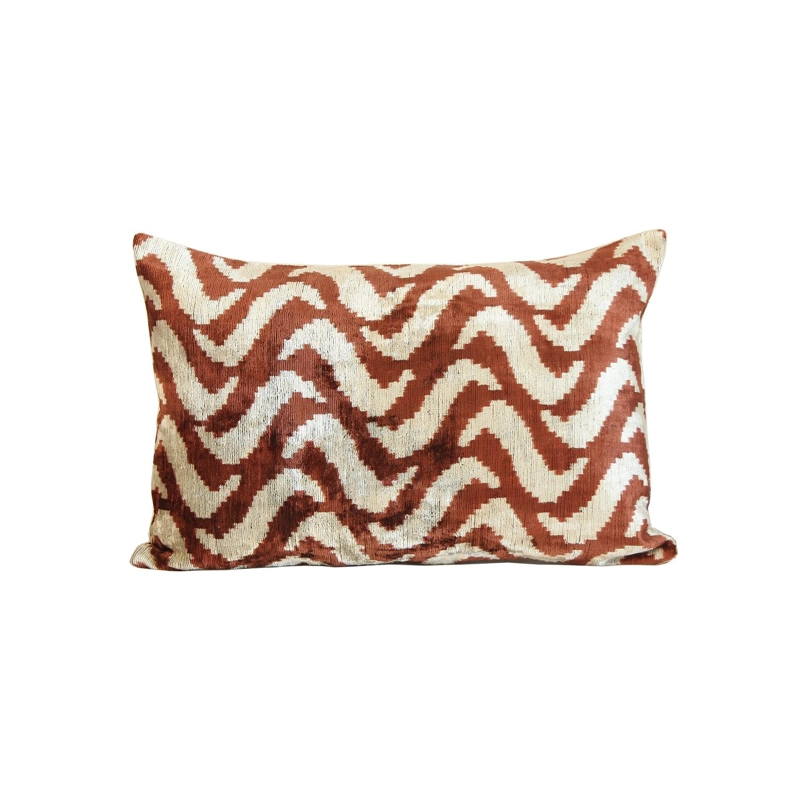 COJÍN TURKUAZ TERCIOPELO SEDA BIRGU 60 X 40 CM MULTICOLOR - 1