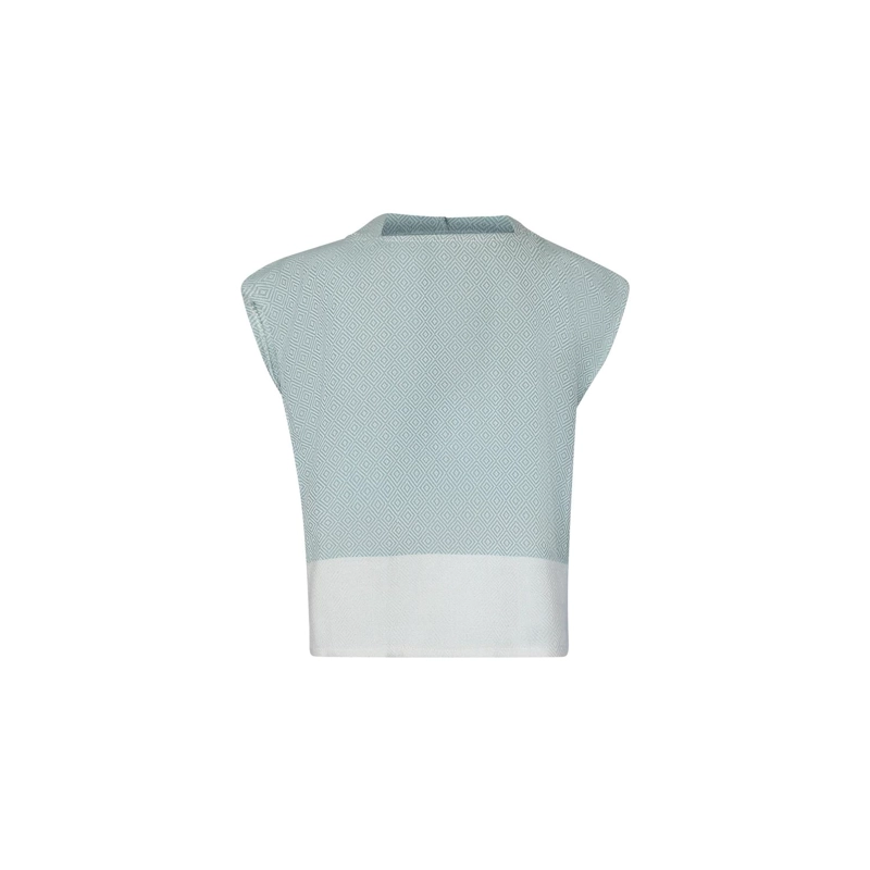 PONCHO TOALLA ALGODON TURCO NIÑO MARMARA AZUL EGEO M - 3