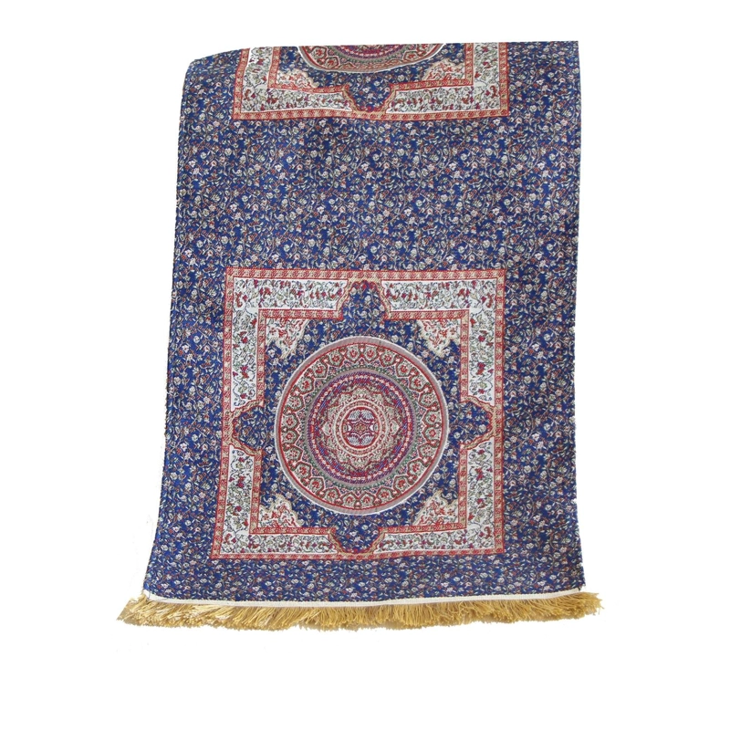 CAMINO DE MESA 2 M IZNIK AZUL Y BEIGE - 1
