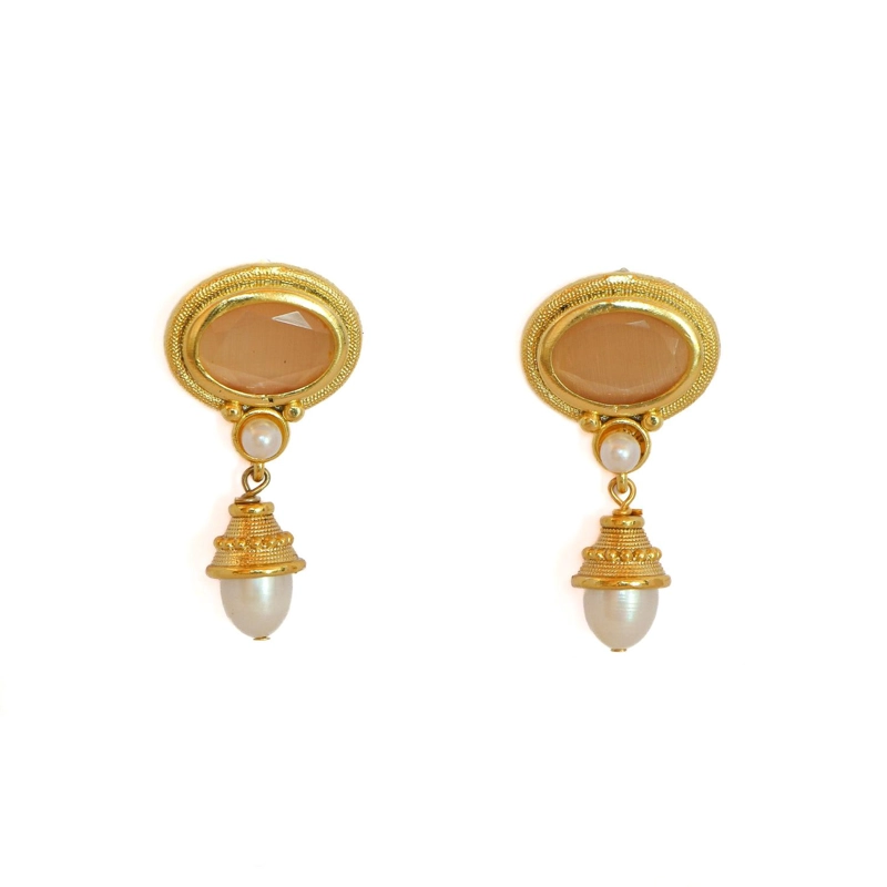 AROS SAMIRA DAMASCO - BAÑO DE ORO 22K - 1