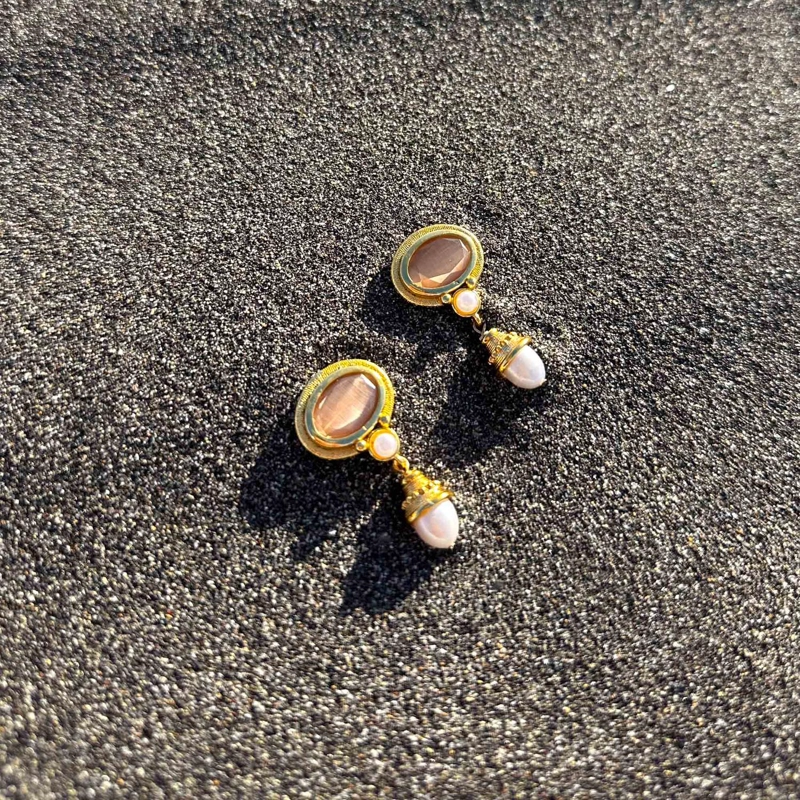 AROS SAMIRA DAMASCO - BAÑO DE ORO 22K - 4