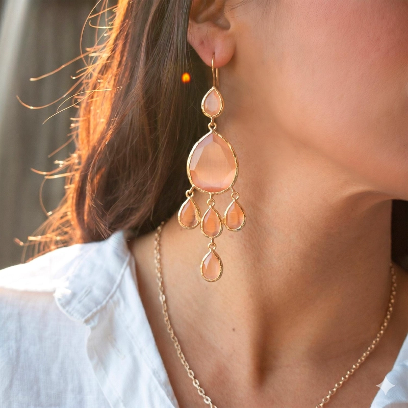 AROS SELIN NUDE XL - BAÑO DE ORO 22K - 1