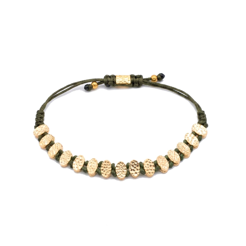PULSERA AJUSTABLE BOHO VERDE CARGO - 1