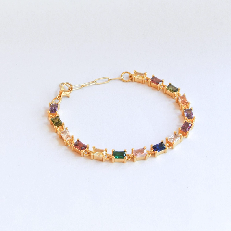 PULSERA SARAY MIX - BAÑO DE ORO 22K - 2