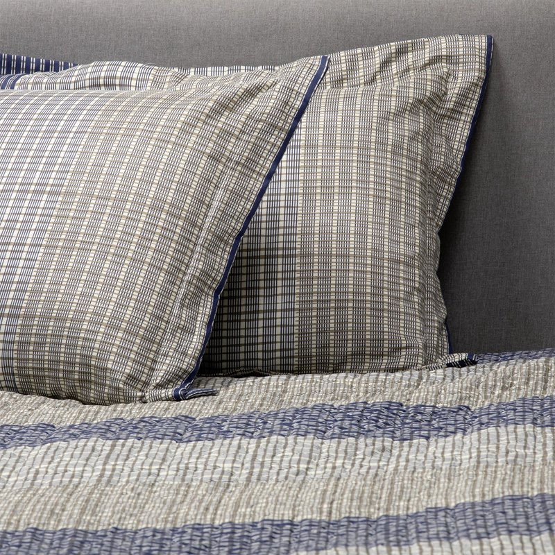 CUBRECAMA SHERPA ESTAMPADO KING AZUL - 4