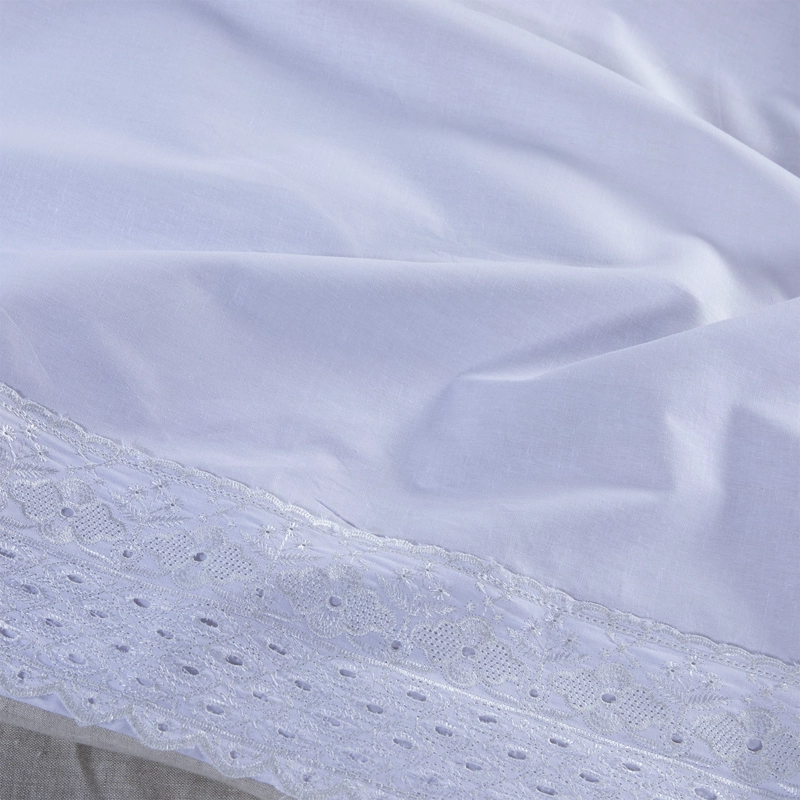 JUEGO DE SABANA BRODERI BLANCA 1.5P - 3