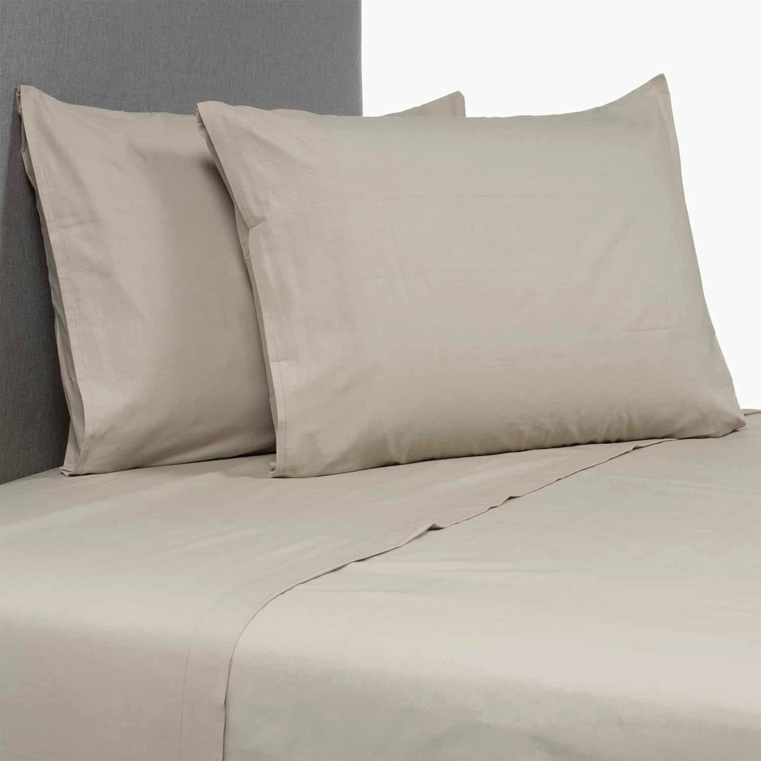 SABANAS ZARINA LISA COLOR GRIS CLARO - 1