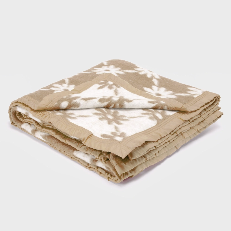 FRAZADA JAQUARD PUNTO BEIGE 1.5P - 1