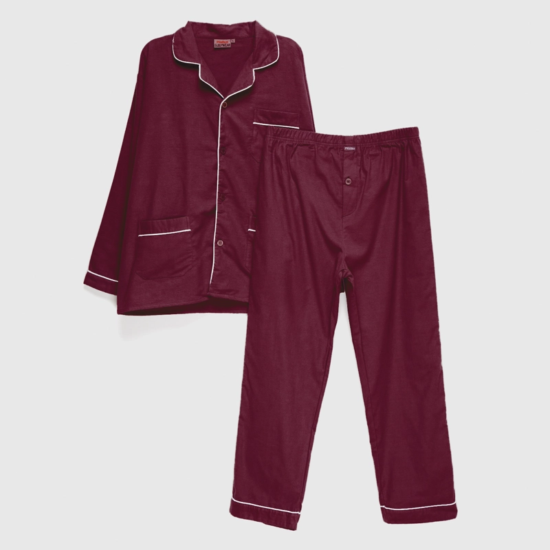 PIJAMA FRANELA ALGODON HOMBRE - 1