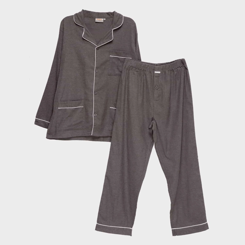PIJAMA FRANELA ALGODON HOMBRE - 9