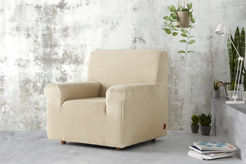 FUNDA DE SOFA BIELASTICA 1 CUERPO BALI - 3