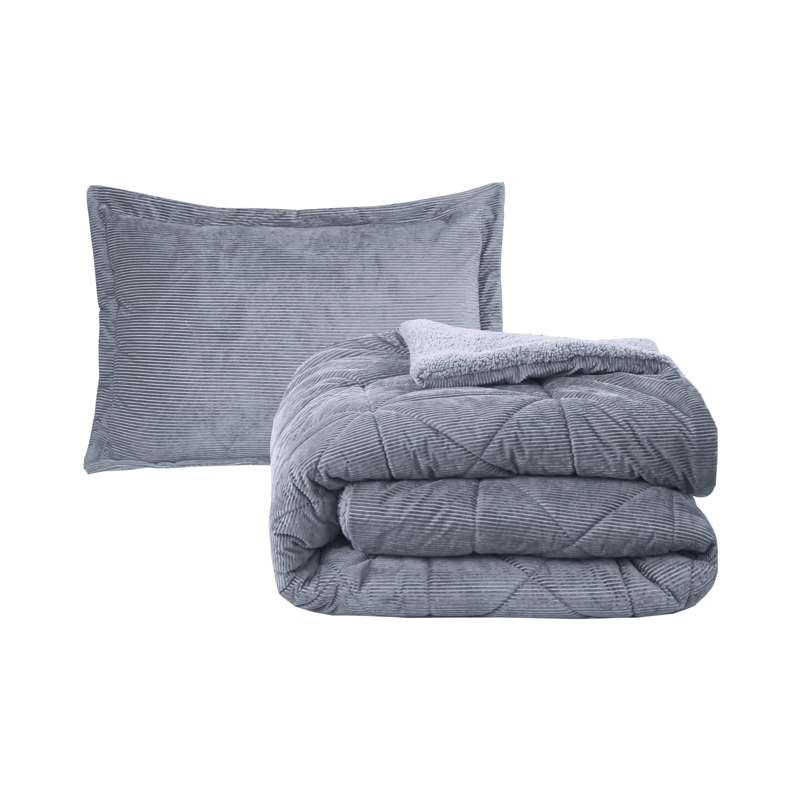 PLUMON BABYCORD AZUL 1.5 PLAZAS - 5