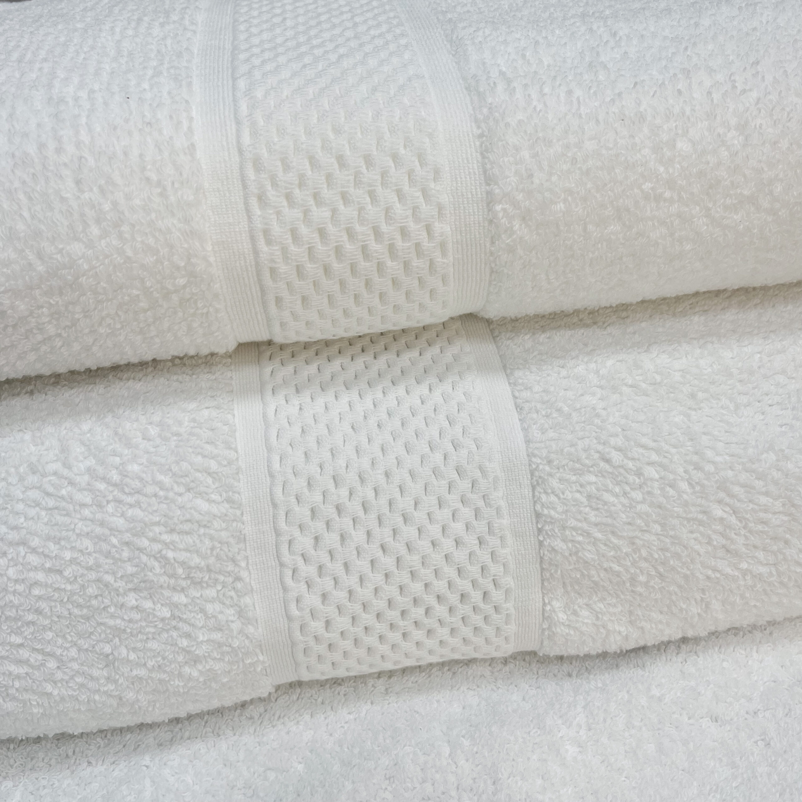 TOALLON BAÑO BLANCO 100% ALGODON 500 GRAMOS 160 X 80 CM - 2