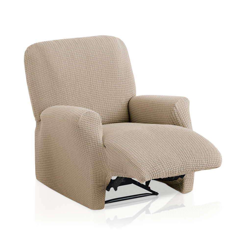 FUNDA DE SOFA RELAX COMPLETO BIELASTICA BALI GRIS - 1