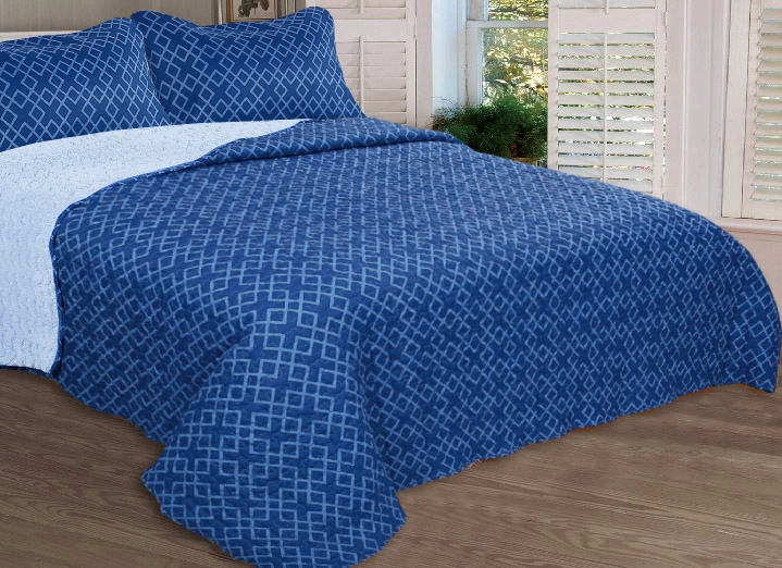 CUBRECAMA SHERPA ESTAMPADO SINGLE - DAMASCO - 2